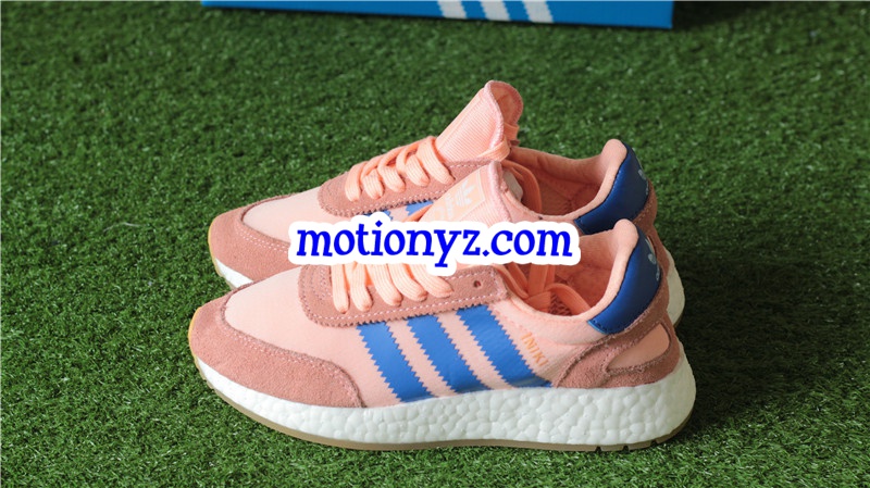 Real Boost Adidas Iniki Runner Pink Blue